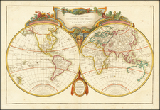 World Map By Jean Janvier