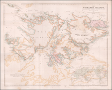 Argentina and Rare Books Map By John Arrowsmith / Parliamentary Papers