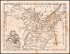 United States Map By Johann David Schopf