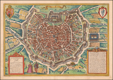 Other Italian Cities Map By Georg Braun  &  Frans Hogenberg