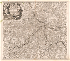 Germany Map By Theodorus I Danckerts