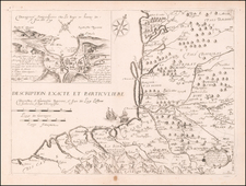 France and Spain Map By Jean Boisseau