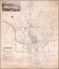 Texas Map By Bergen, Daniel & Gracy