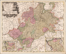 Mitteldeutschland Map By Gerard Valk