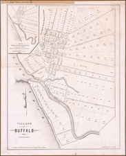 New York State Map By R.H. Pease