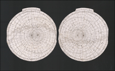 Celestial Maps Map By Vincenzo Maria Coronelli