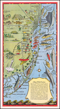 Florida and Pictorial Maps Map By Ziesler