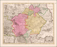 Mitteldeutschland Map By Peter Schenk