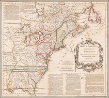 United States Map By Thomas Jefferys