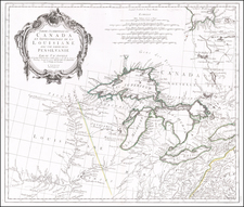 Midwest, Canada and Eastern Canada Map By Paolo Santini