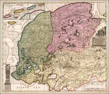 Netherlands Map By Peter Schenk