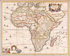 Africa Map By John Ogilby