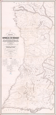 Paraguay & Bolivia Map By Lithographia do Archivo Militar