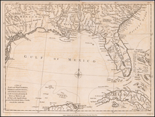 Florida, South, Southeast and American Revolution Map By John Lodge