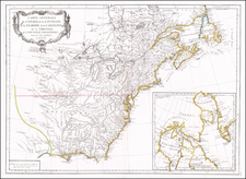 United States, South, Southeast, Midwest, American Revolution, Canada and Eastern Canada Map By Paolo Santini