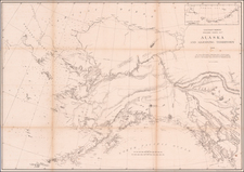 Alaska Map By United States Coast Survey / Henry Lindenkohl