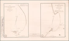 Chile and Peru & Ecuador Map By Depot de la Marine