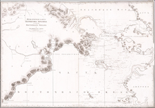 Polar Maps, Alaska and Russia in Asia Map By Gavriil Andreevich I. Sarychev