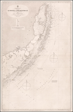 Florida Map By British Admiralty