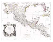 Florida, South, Texas and Mexico Map By Paolo Santini