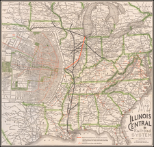 United States and Missouri Map By Matthews-Northrup & Co.