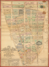 New York City Map By John Bute Holmes