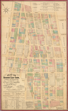 New York City Map By John Bute Holmes