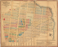 New York City Map By John Bute Holmes