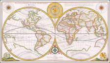 World Map By Mlle. Duval