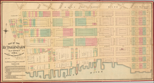 New York City Map By John Bute Holmes