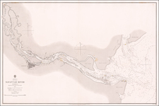 Georgia and South Carolina Map By British Admiralty