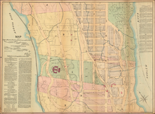 New York City Map By John Bute Holmes