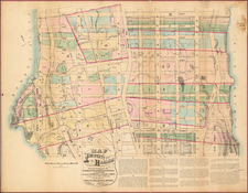 New York City Map By John Bute Holmes