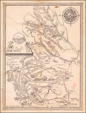 New Mexico and Pictorial Maps Map By Remington Schuyler