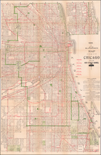 Midwest and Illinois Map By Rufus Blanchard