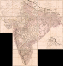 India Map By Aaron Arrowsmith