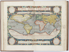 Atlases Map By Abraham Ortelius