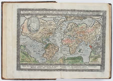 World and Atlases Map By Matthias Quad  &  Johann Bussemachaer
