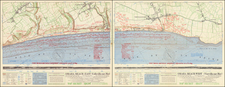 France and World War II Map By Commander Task Force 122