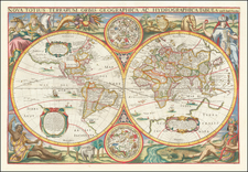 World Map By Henri Le Roy / Michel Van Lochem