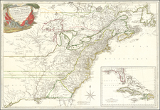 United States, New England, Mid-Atlantic, South, Southeast and Midwest Map By Rene Phelippeaux