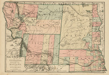 Midwest, Plains and Rocky Mountains Map By J. David Williams