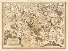 Centre et Pays de la Loire Map By  Gerard Mercator