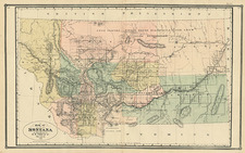 Plains and Rocky Mountains Map By H.R. Page