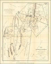 Arizona, Colorado, New Mexico and Colorado Map By United States GPO