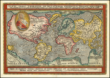 World Map By Matthias Quad / Johann Bussemachaer