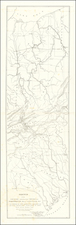 West Virginia, Kentucky, Tennessee, Virginia, Georgia, North Carolina, South Carolina and Ohio Map By Washington Hood