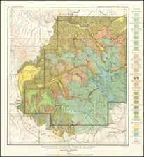 Colorado and Colorado Map By U.S. Geological Survey