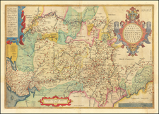 Germany Map By Abraham Ortelius