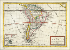 South America Map By Herman Moll